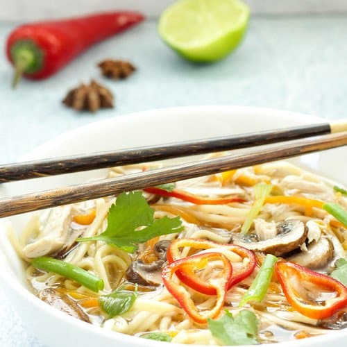 Shortcut  Chicken Pho | Craving Something Healthy