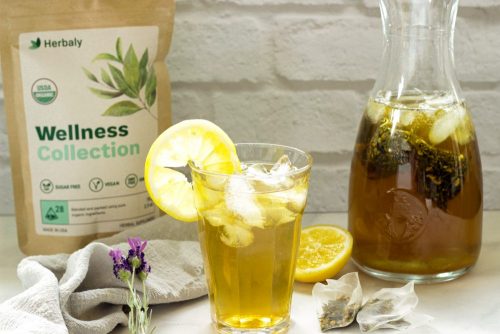 Healthier Blood Sugar Herbal Iced Tea