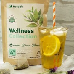 Healthier Blood Sugar Herbal Iced Tea