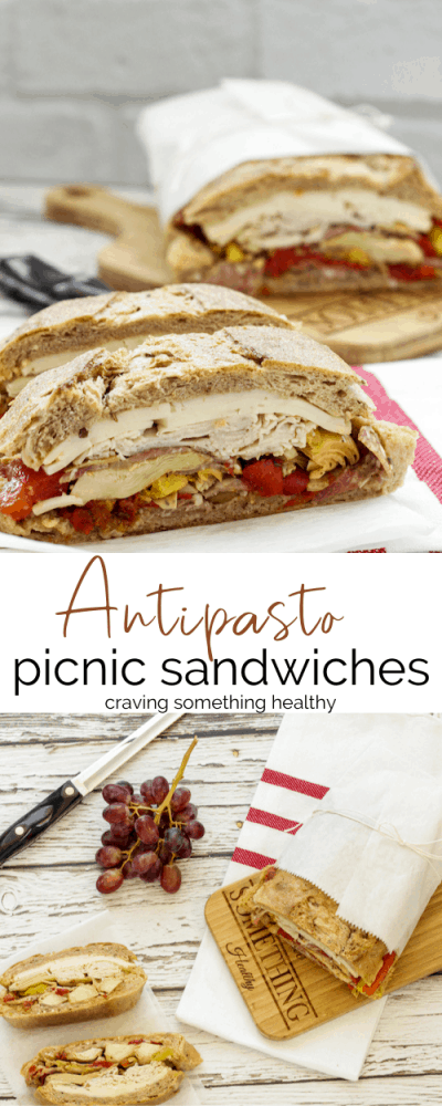 Antipasto Picnic Sandwiches