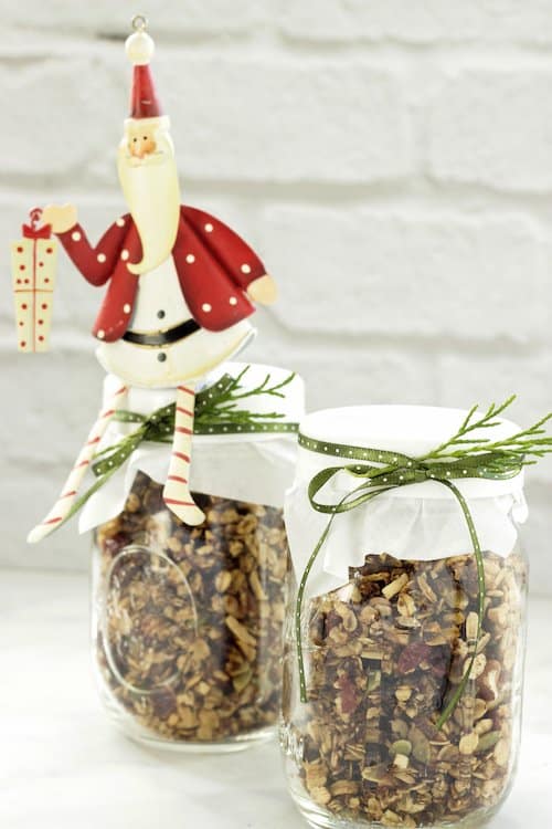 Holiday Spiced Granola | Craving Something Healthy