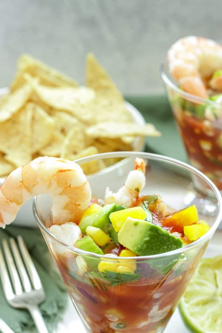 Sriracha Shrimp Cocktail Recipe with Hot Sauce