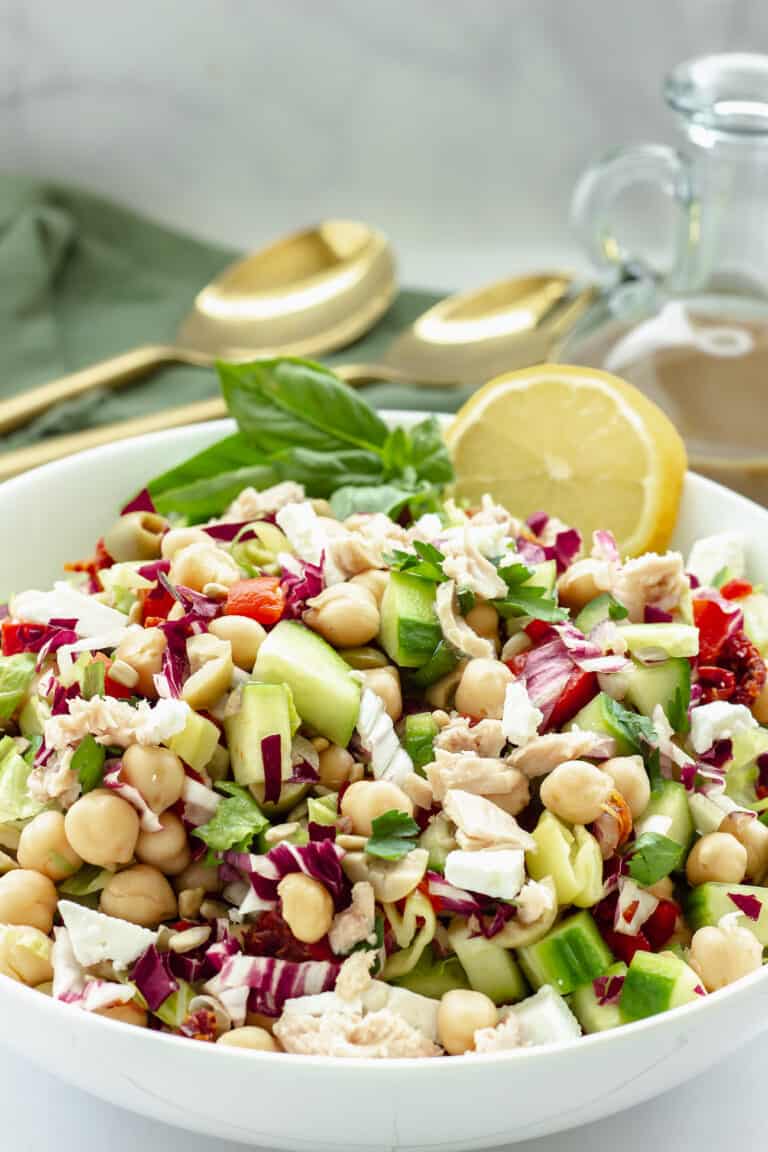 The Ultimate Mediterranean Chopped Salad