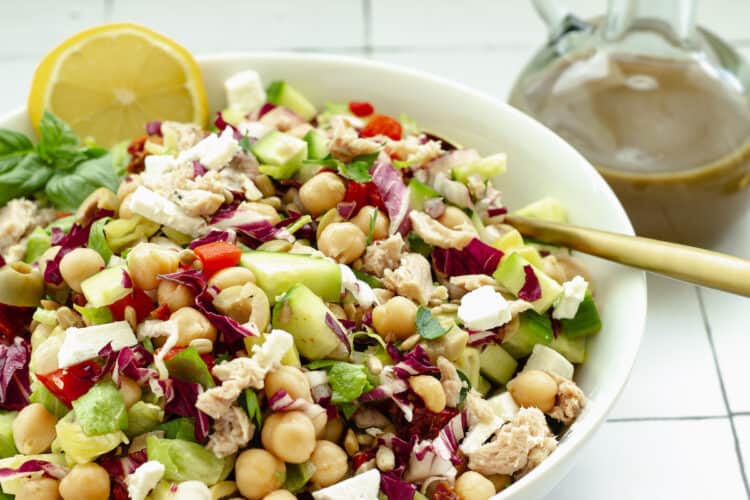 The Ultimate Mediterranean Chopped Salad