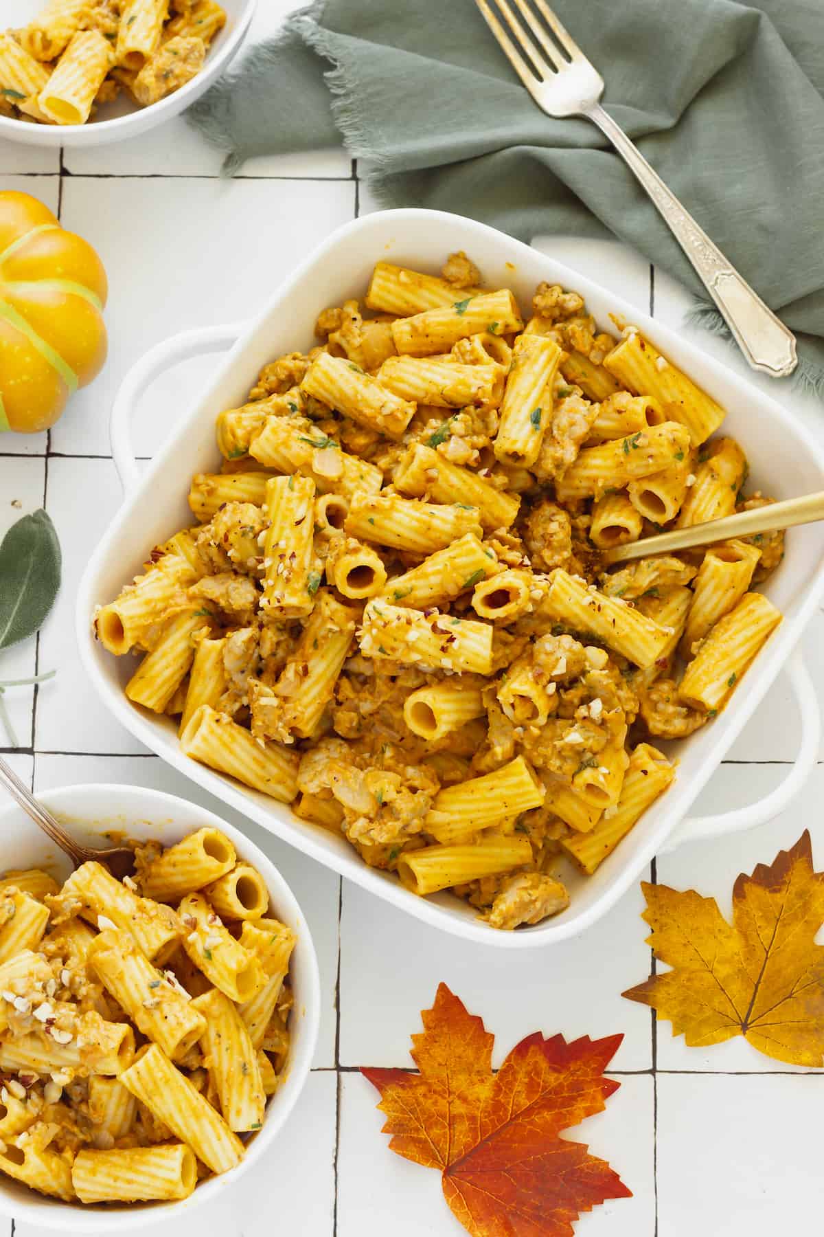 Creamy Pumpkin Pasta Sauce | Craving Something Healthy