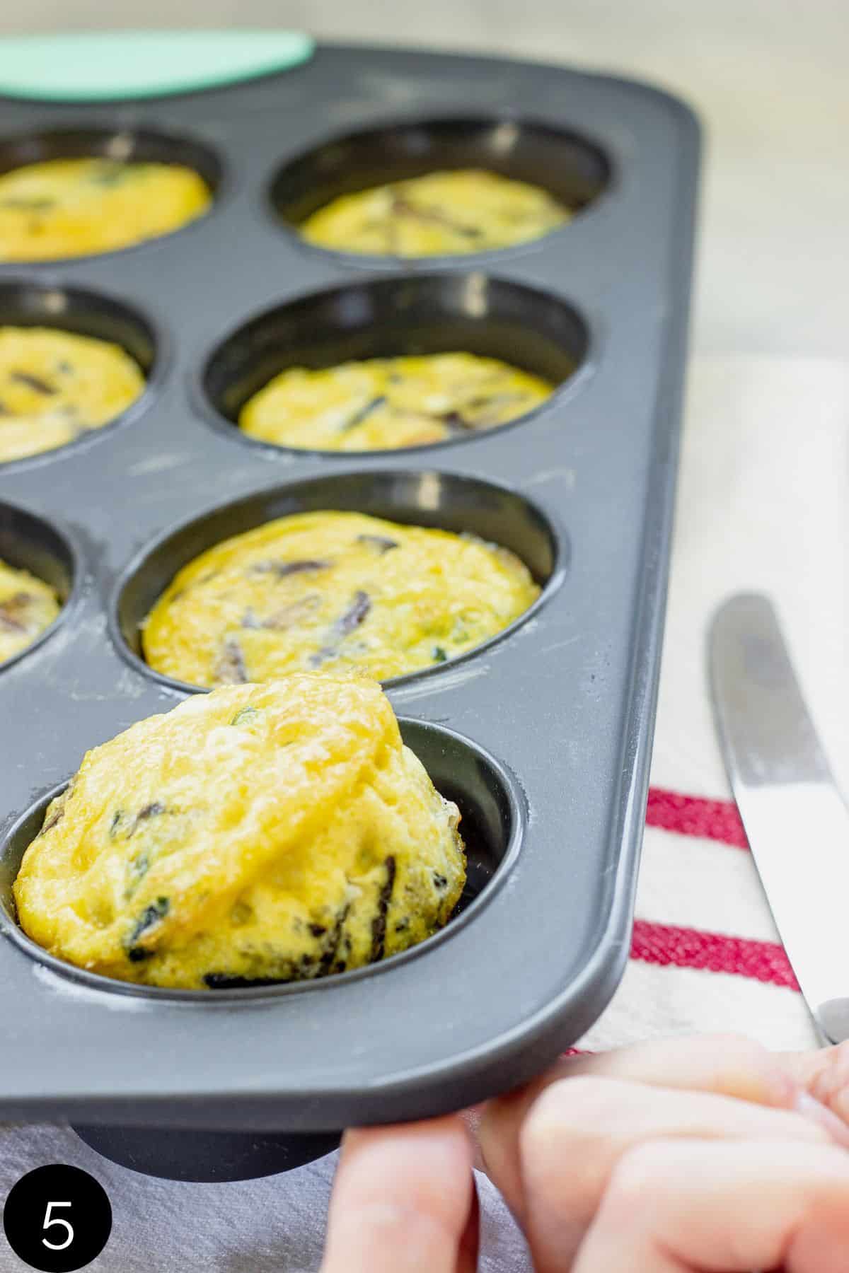 Healthy Egg Muffin Cups - Only 50 Calories, Freezer Friendly