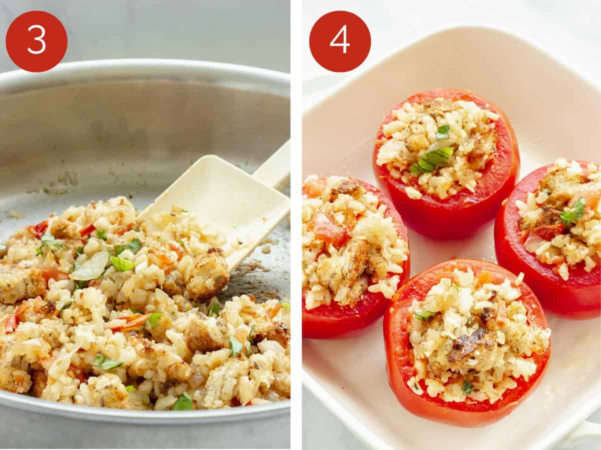 Tomato-Olive Stuffing Recipe